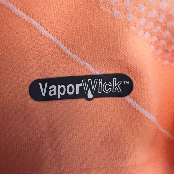 The North Face Women's Bright Orange V-Neck Tee - Picture 3 of 8